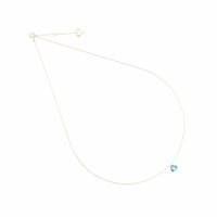 Collana Maman et Sophie Donna CUORE NUDO in Oro giallo Topazio GCCUNTB - GCCUNTB